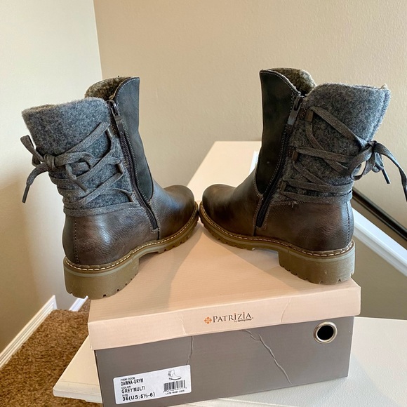 NIB - Women’s Gray boots - Patrizia by Spring Step boots Dawna - Picture 8 of 10